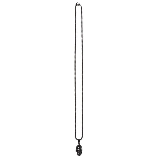 Obsidiaan schedel ketting - Afbeelding 4
